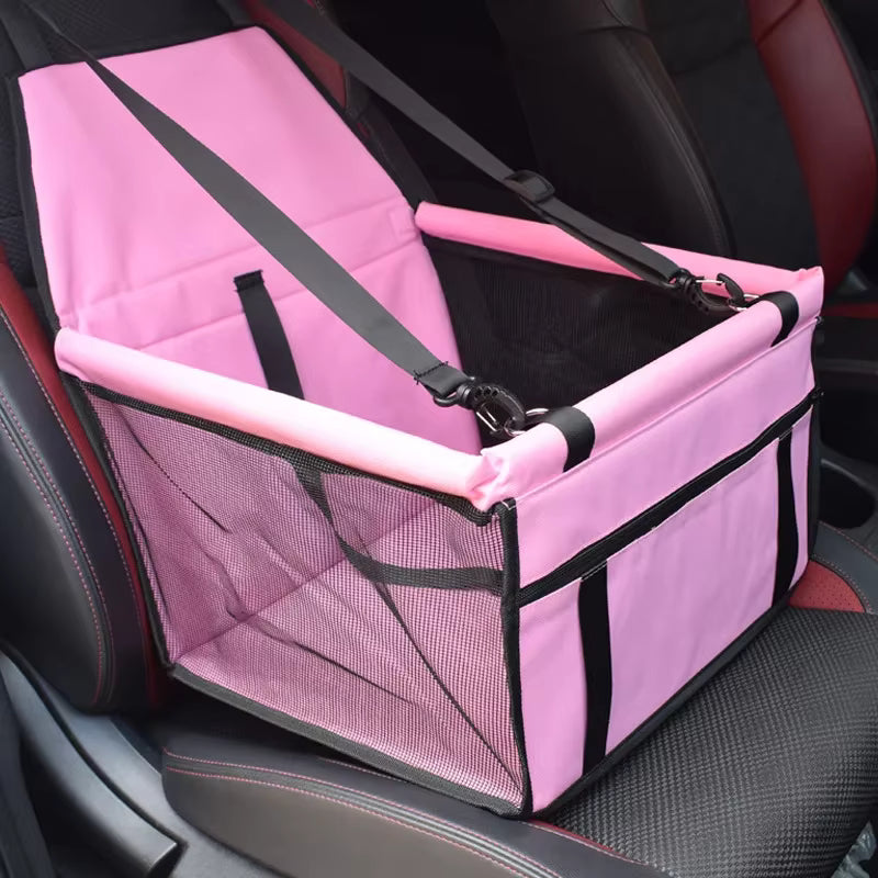 Mesh Hanging Pet Car Seat Bag