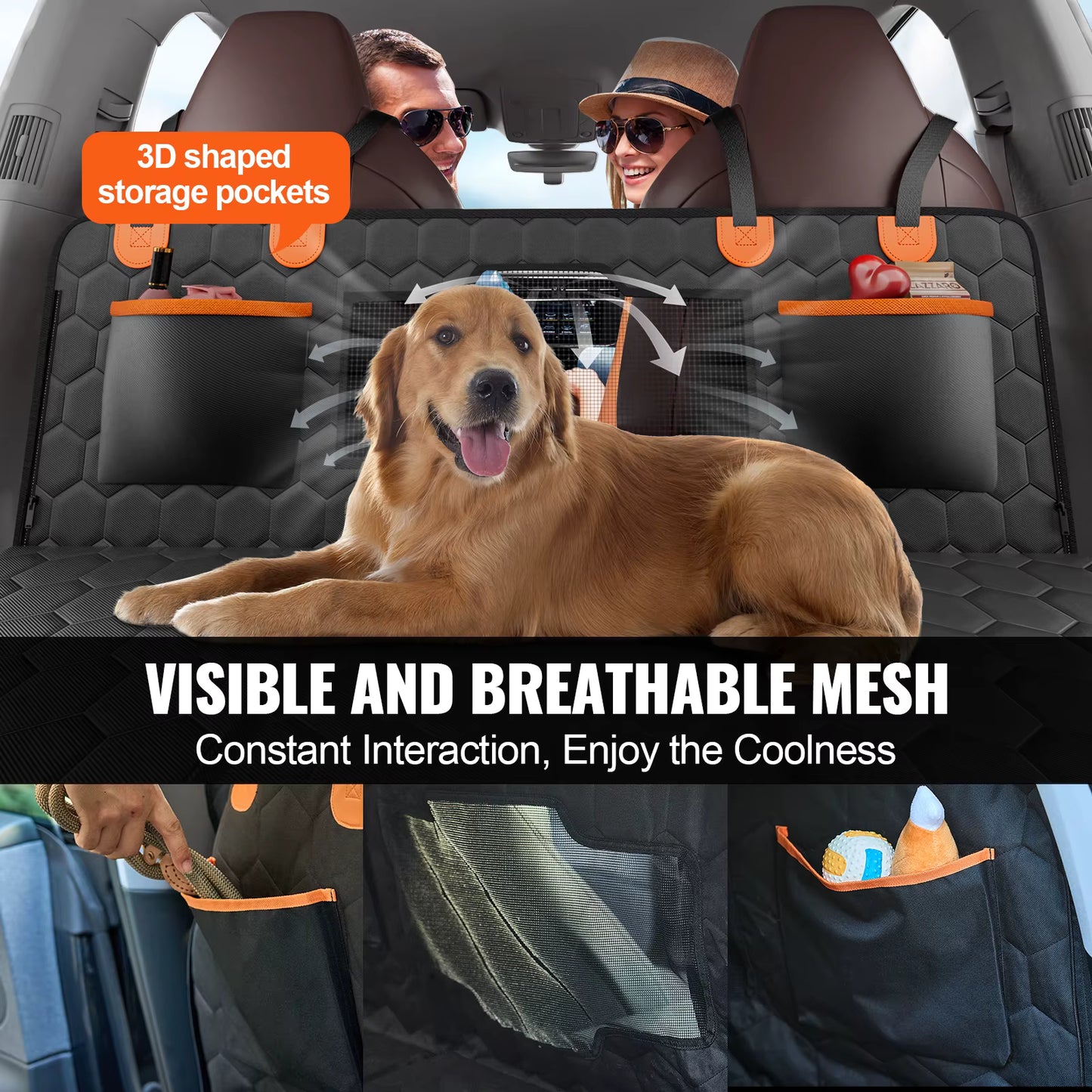 Ride Paws™ Back Seat Dog Bed & Hammock